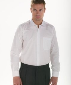 Camisa blanca Facel - vestuario laboral en Valencia